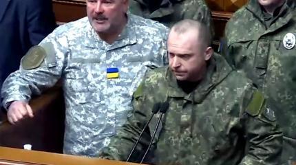 Утренним захватом Рады руководил бывший ополченец ДНР Утренним захватом Рады руководил бывший ополченец ДНР
