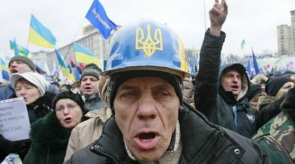 Впервые истинно украинский майдан