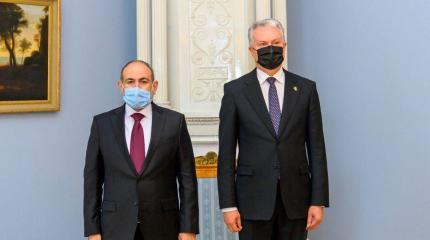 Президент Литвы призвал Пашиняна активизировать демократические реформы в Армении Президент Литвы призвал Пашиняна активизировать демократические реформы в Армении