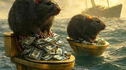 СВР: С тонущего украинского корабля начался исход «крыс»