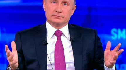Непрямая линия: за 20 лет народ перестал воспринимать Путина своим