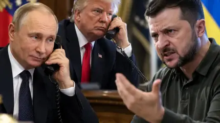 Удар США по Киеву: Зеленский не сдержал ярость после звонка Путина и Трампа