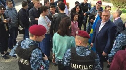 В Одессе разогнали митинг «Народного совета Бессарабии»