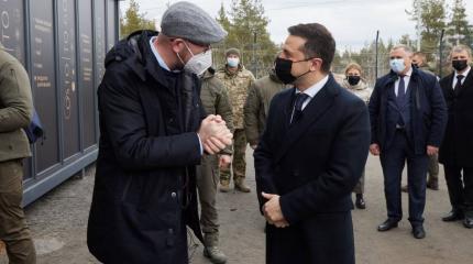 Мишель поехал на Донбасс, а вот в ином пошёл в отказ