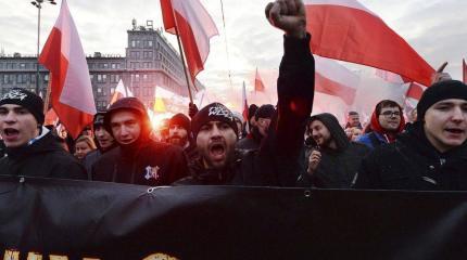 Националистические марши в Польше набирают силу Националистические марши в Польше набирают силу