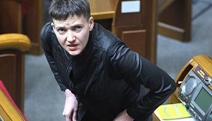 Савченко призвала прекратить войну Савченко призвала прекратить войну
