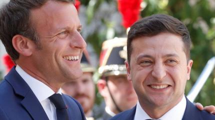 Что Зеленский и Макрон решат по Донбассу Что Зеленский и Макрон решат по Донбассу
