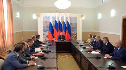 Оперативное совещание СБ РФ в Севастополе Оперативное совещание СБ РФ в Севастополе