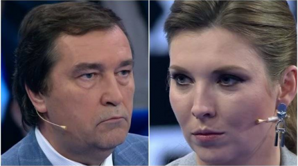 Скабеева поставила на место Гончарова за обвинение в разжигании русофобии Скабеева поставила на место Гончарова за обвинение в разжигании русофобии