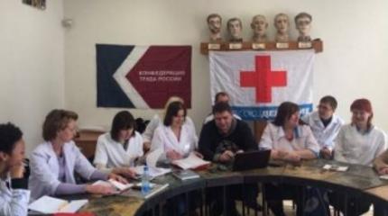 Брифинг медиков сорвать не удалось