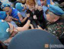 Одиночный пикет гей-активиста в День десантника Одиночный пикет гей-активиста в День десантника