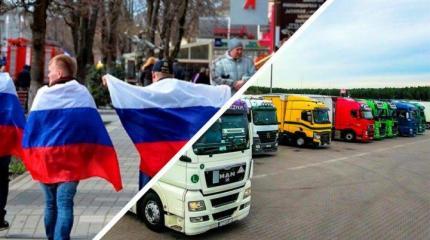 Украинский дальнобойщик выговорил крымчанину о нелегкой жизни на родине Украинский дальнобойщик выговорил крымчанину о нелегкой жизни на родине