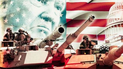Трамп вводит в США военное положение явочным порядком Трамп вводит в США военное положение явочным порядком