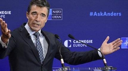 Андерс Расмуссен: Россия дрогнула, додавим её угрозой применения силы Андерс Расмуссен: Россия дрогнула, додавим её угрозой применения силы