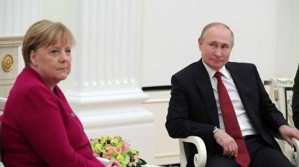 Стало известно о разговорах Путина с Меркель на повышенных тонах