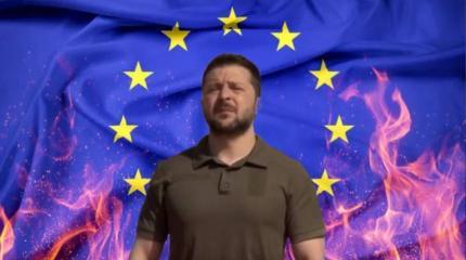 Зеленский зазывает Европу на войну Зеленский зазывает Европу на войну