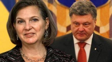 Порошенко держит Нуланд за идиотку Порошенко держит Нуланд за идиотку