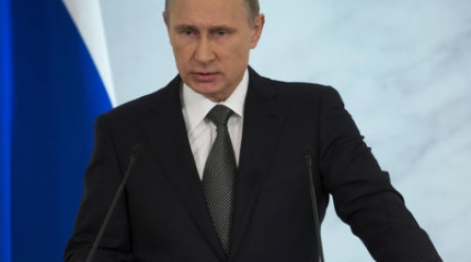 Путин требует «новой крови» от российской политики Путин требует «новой крови» от российской политики
