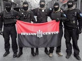 Правый сектор блокирует Крымский полуостров Правый сектор блокирует Крымский полуостров