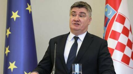 Президента Хорватии Зорана Милановича назвали «путинофилом» Президента Хорватии Зорана Милановича назвали «путинофилом»