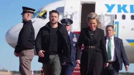 Никто не встретил: официальной встречи Зеленского в аэропорту США не было