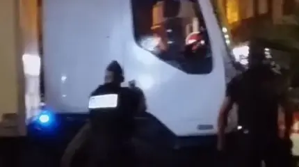Появилось видео уничтожения террориста в Ницце Появилось видео уничтожения террориста в Ницце