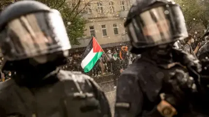 Студенты не согласны: эхо ближневосточной трагедии в Германии Студенты не согласны: эхо ближневосточной трагедии в Германии