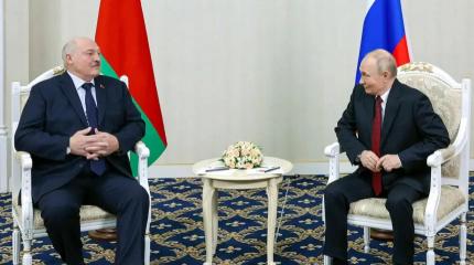 Путин и Лукашенко обсудили вопросы урегулирования конфликта на Украине