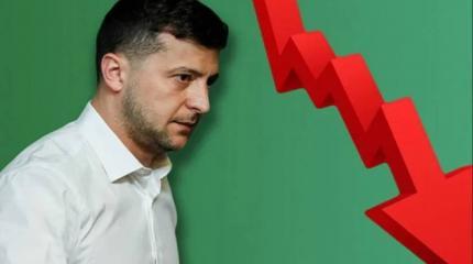 Социологи под Новый год зафиксировали рекордное падение рейтинга Зеленского Социологи под Новый год зафиксировали рекордное падение рейтинга Зеленского