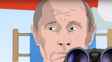 Оно не тонет: мультипликаторы показали свою версию ответа Путина на вопрос Оно не тонет: мультипликаторы показали свою версию ответа Путина на вопрос