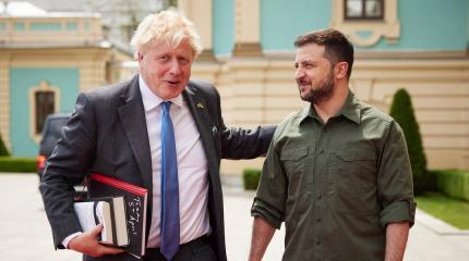 Борис Джонсон зачастил в Киев. Прилетел, чтобы сорвать план Шольца-Макрона? Борис Джонсон зачастил в Киев. Прилетел, чтобы сорвать план Шольца-Макрона?
