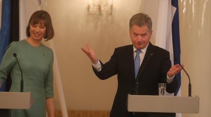 Неторопливые прибалты куда-то спешат..