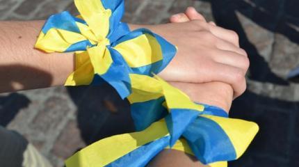 Патриоты Украины получили по щам за свои заслуги перед родиной