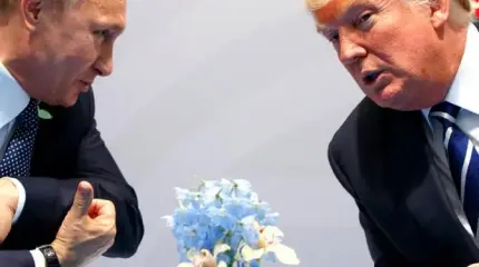 В переговорную Трампа и Путина принесут третий стул В переговорную Трампа и Путина принесут третий стул