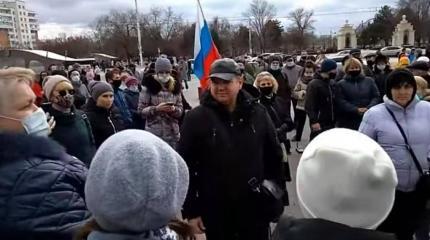 Руководство Приднестровья неожиданно назвало пророссийский митинг в Тирасполе «провокацией» Руководство Приднестровья неожиданно назвало пророссийский митинг в Тирасполе «провокацией»