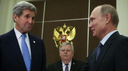 В Кремле раскрыли главные темы встречи Керри и Путина В Кремле раскрыли главные темы встречи Керри и Путина
