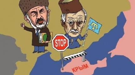 Меджлисовский «марш на Крым»: «стариков не жалко» Меджлисовский «марш на Крым»: «стариков не жалко»