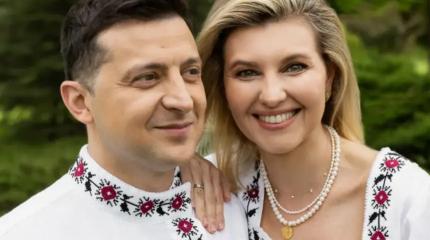 Блеск Зеленских на фоне нищеты Украины