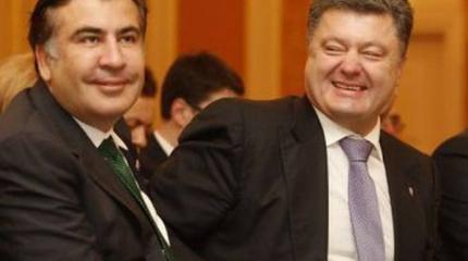 Человек-катастрофа Саакашвили начинает тикать в голове у Порошенко Человек-катастрофа Саакашвили начинает тикать в голове у Порошенко