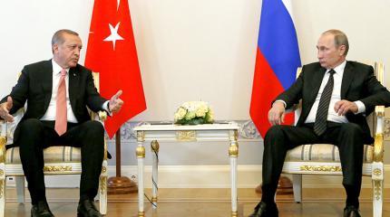 С чего начались переговоры Путина и Эрдогана в Стрельне С чего начались переговоры Путина и Эрдогана в Стрельне