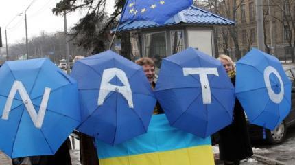 Украинцы представили, что вляпались в НАТО Украинцы представили, что вляпались в НАТО