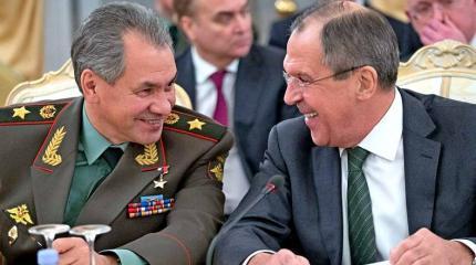Путин объявил о новых должностях Шойгу и Лаврова в «Единой России» Путин объявил о новых должностях Шойгу и Лаврова в «Единой России»