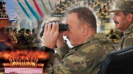 Ильхаму Алиеву примеряют шинель Садата Ильхаму Алиеву примеряют шинель Садата