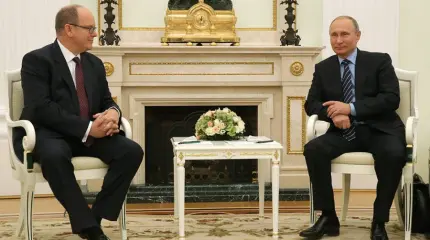 Путин назвал князя Монако хорошим другом России