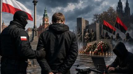 В Польше задержан украинец за прославление бандеровцев «в интересах России»