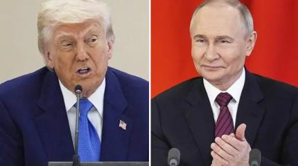 Путин под окрики Трампа смотрит на метания Зеленского Путин под окрики Трампа смотрит на метания Зеленского