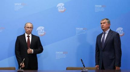 Bloomberg узнал о размолвке главы «Роснефти» с Путиным Bloomberg узнал о размолвке главы «Роснефти» с Путиным