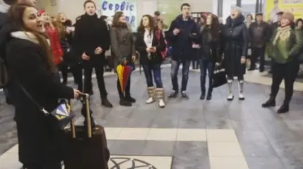 Песенный fleshmob: «Начало большой красивой истории» (I)