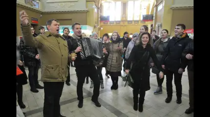 Запорожье, Харьков, Кишинев… Песенный флешмоб выразил жажду единения