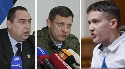 Савченко поделилась впечатлениями от встречи с главами ЛНР и ДНР